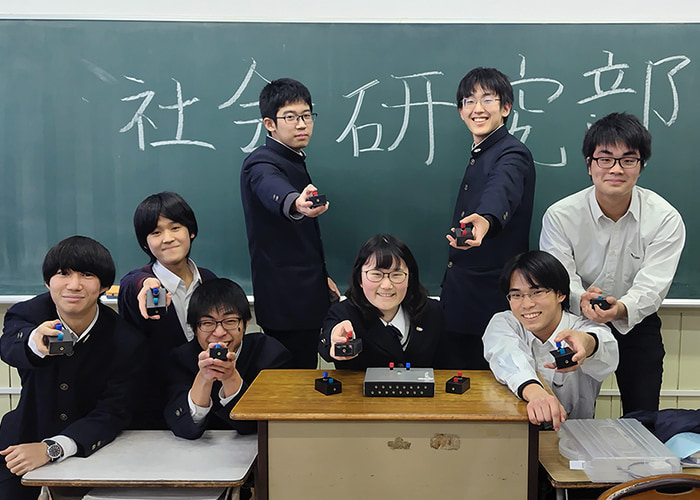 『福岡高校 社会研究部（FSQC）』のグループ写真