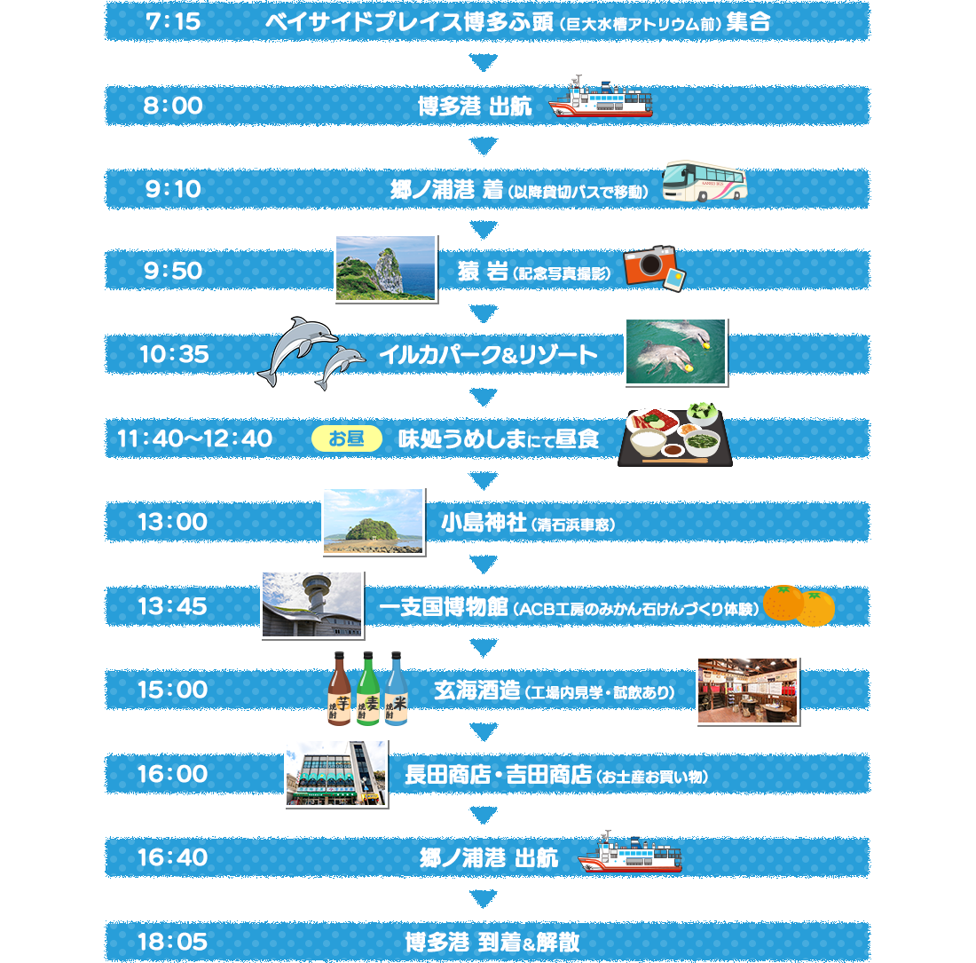 ツアースケジュール