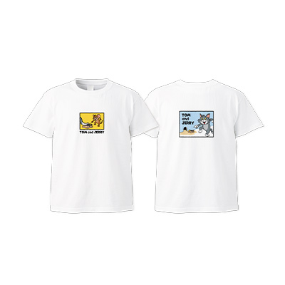 トムとジェリー85周年記念展 【TOM and JERRY×くまみね】Tシャツ