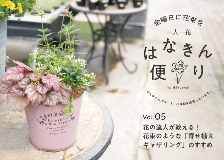 園芸の達人が教える！花束のような「寄せ植えギャザリング」のすすめ【一人一花はなきん便り】
