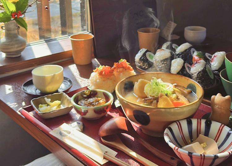 【まち歩き】『Greentea.Lab』熊本・益城！日本茶で人と人とを丸くむすぶ。おむすび＆茶だご汁御膳の心温まる幸せランチ！