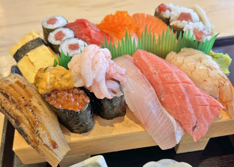 【まち歩き】『Tonkoya FISH MARKET』SNSでもバズっている！開店前から争奪戦！10食限定寿司盛りランチ！