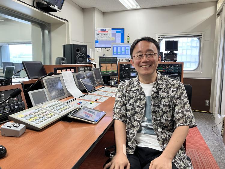 KBCラジオ「MANDAN」の米嵜竜司プロデューサー